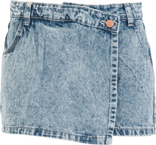 Sublevel Denim Ladies Denim Pantskirt Dámské šortky modrá