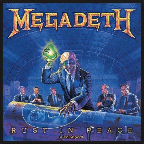 Megadeth Rust In Peace nášivka vícebarevný