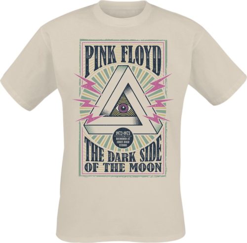 Pink Floyd Arrow Eye Tričko přírodní