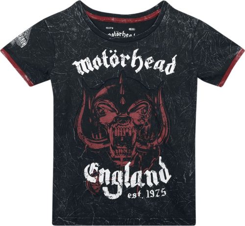 Motörhead Kids - EMP Signature Collection detské tricko tmavě šedá