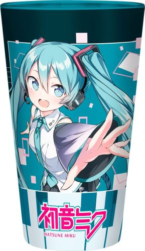 Hatsune Miku Musical City sklenicka vícebarevný