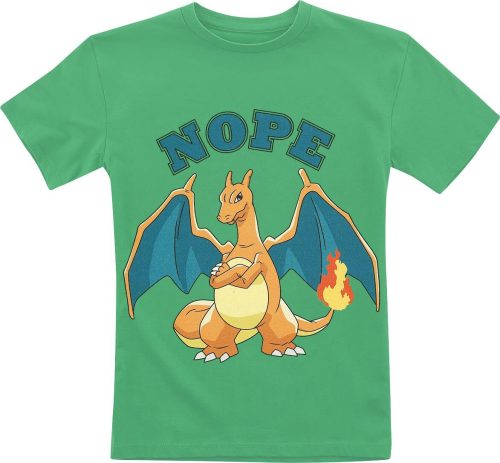 Pokémon Kids - Charizard - Nope detské tricko zelená