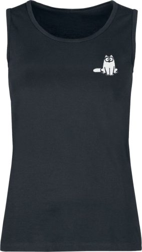 Simon's Cat Simon´s Cat Tank top černá