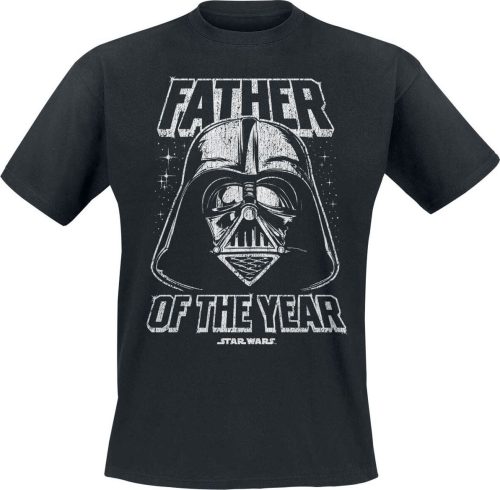 Star Wars Darth Vader - Father Of The Year Tričko černá