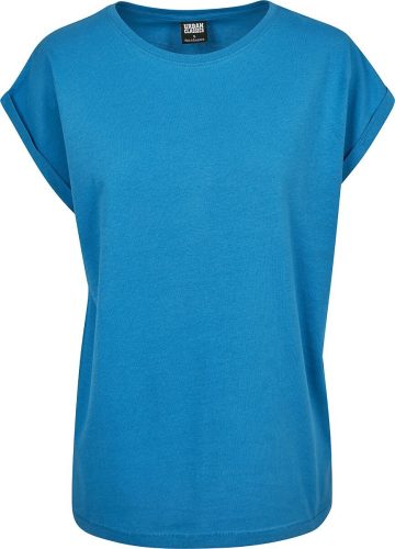 Urban Classics Ladies Extended Shoulder Tee Dámské tričko modrá