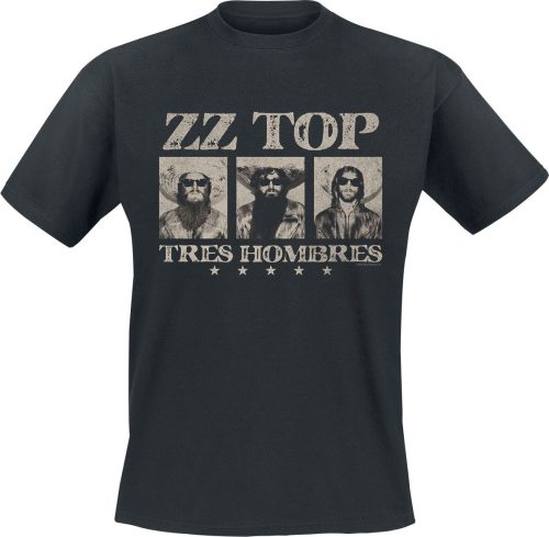 ZZ Top Tres hombres Tričko černá