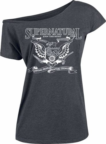 Supernatural Family Business Dámské tričko šedá