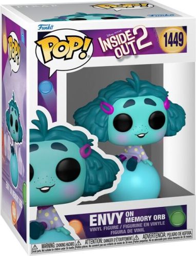 Inside Out Vinylová figurka č.1449 Envy on Memory Orb 2 Sberatelská postava vícebarevný