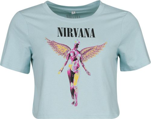 Nirvana In Utero Dámské tričko modrá