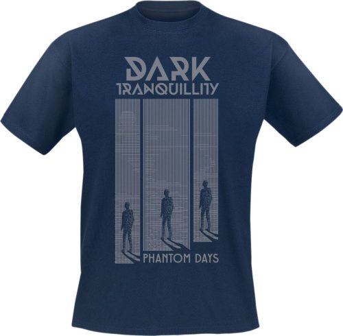 Dark Tranquillity Phantom Days Monochrom Tričko námořnická modrá