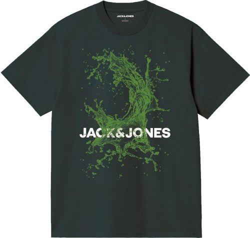 Jack & Jones Junior Tričko Jcosplash Ocean s krátkými rukávy detské tricko černá