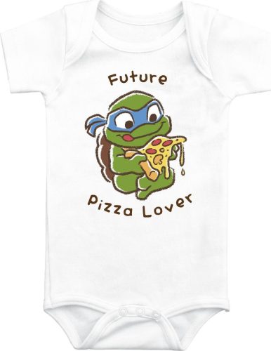Teenage Mutant Ninja Turtles Kids - Future Pizza Lover body bílá