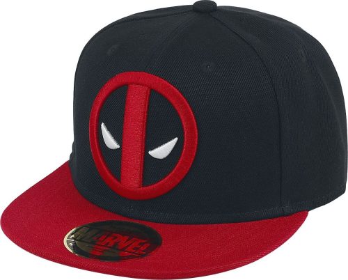 Deadpool Logo kšiltovka cervená/cerná