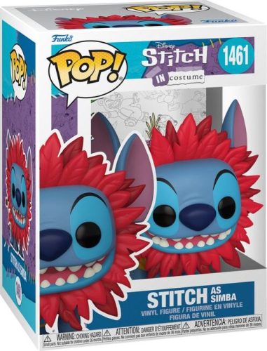 Lilo & Stitch Vinylová figurka č.1461 Stitch Costume - Stitch as Simba Sberatelská postava vícebarevný