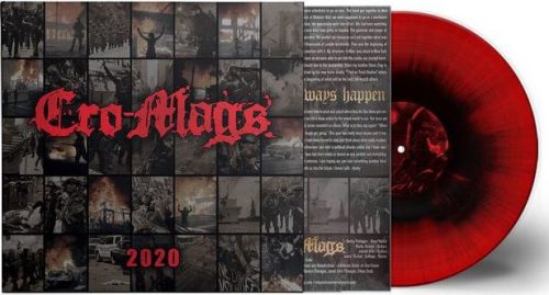 Cro-Mags 2020 10 inch-EP cervená/cerná