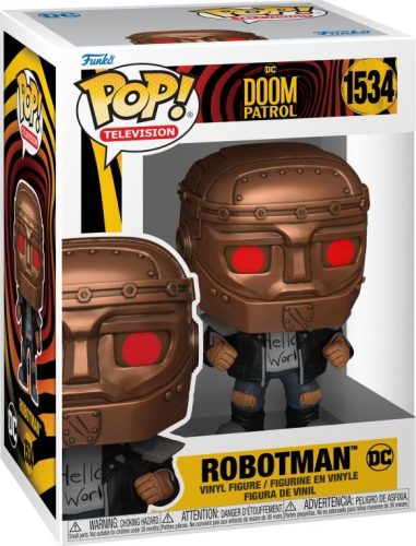 Doom Patrol Robotman Vinyl Figur 1534 Sberatelská postava vícebarevný