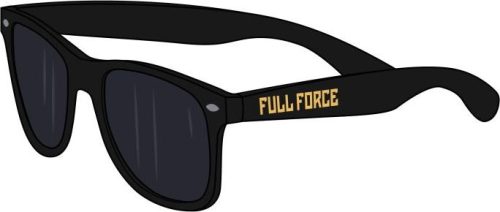 Full Force 2024 Sonnenbrille Slunecní brýle černá