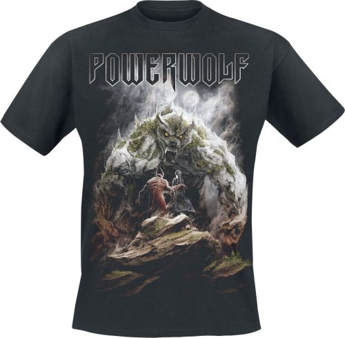 Powerwolf Stonewolf Tričko černá