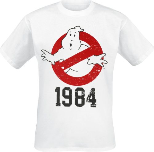 Ghostbusters 1984 Tričko bílá