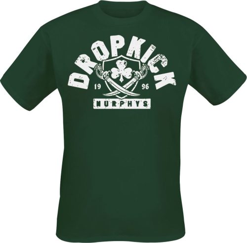 Dropkick Murphys Bruin Badge Tričko tmave zelená