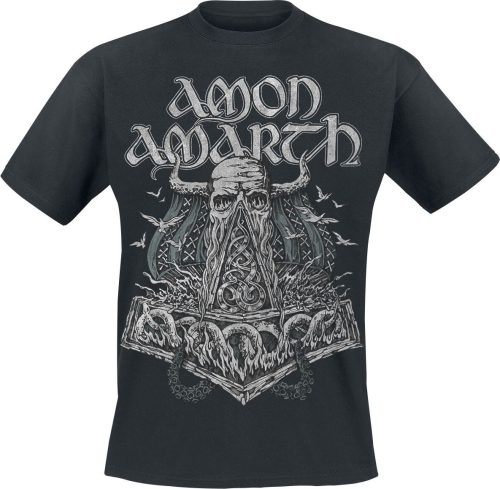 Amon Amarth Skullship Tričko černá