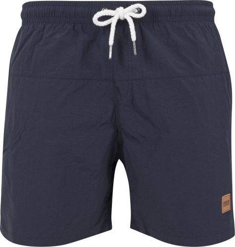 Urban Classics Block Swim Shorts Pánské plavky námořnická modrá