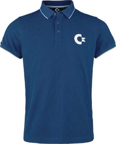 Commodore 64 Logo Polo tričko modrá