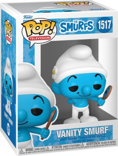 Šmoulové Vinylová figurka č.1517 Vanity Smurf Sberatelská postava vícebarevný