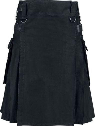 Altana Industries Černý kilt Kilt černá