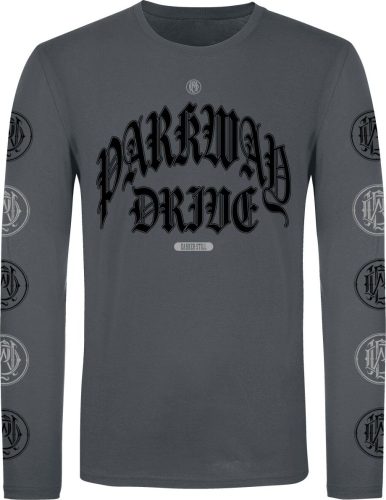 Parkway Drive Logo Tričko s dlouhým rukávem šedá