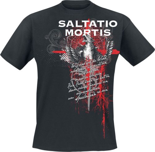 Saltatio Mortis Griffin Trash Polka Tričko černá