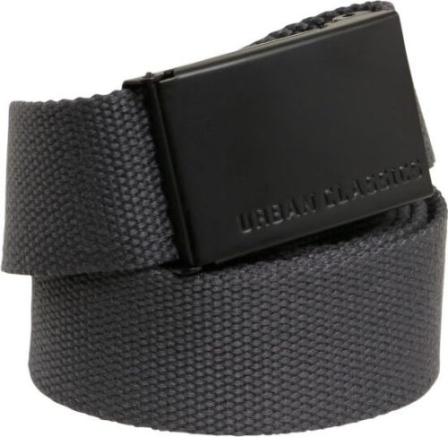 Urban Classics Canvas Belt Opasky charcoal