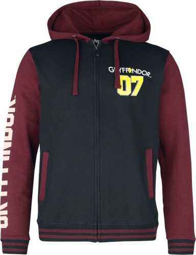 Harry Potter Gryffindor Mikina s kapucí na zip vícebarevný