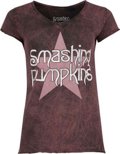 Smashing Pumpkins Star Logo Dámské tričko červená