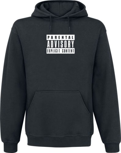 Parental Advisory Classic Logo Mikina s kapucí černá