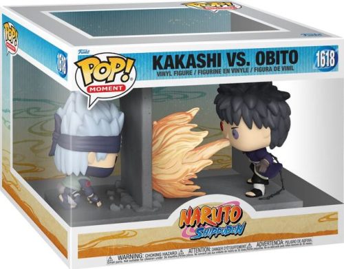 Naruto Vinylová figurka č.1618 Kakashi vs. Obito (Pop! Moment) Sberatelská postava vícebarevný