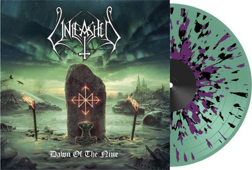 Unleashed Dawn of the nine LP potřísněné