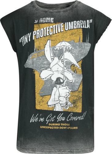 Looney Tunes Coyote - Tiny Protective Umbrella Tank top vícebarevný