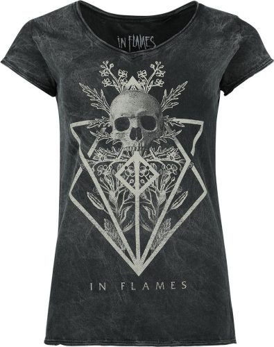 In Flames Skull Dámské tričko černá