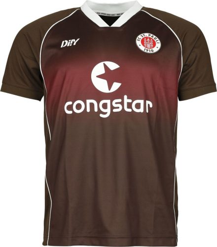 FC St. Pauli Domácí dres 23/24 Dres pro fanoušky hnědá