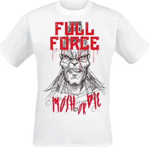 Full Force 2024 Mosh Or Die Tričko bílá