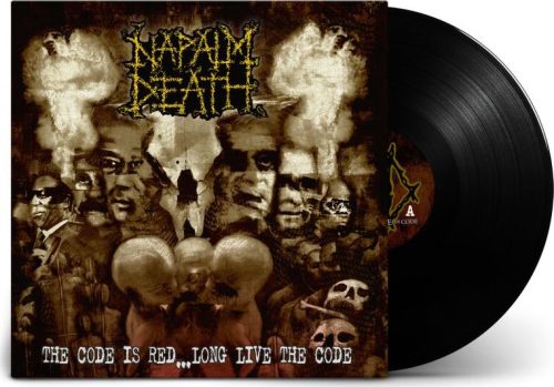 Napalm Death The code is red ... long live the code LP standard