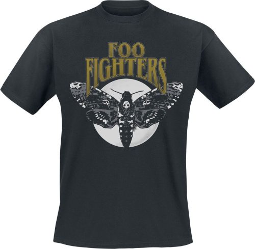 Foo Fighters Hawk Moth Tričko černá