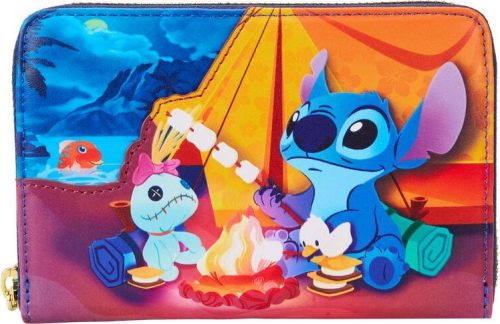 Lilo & Stitch Loungefly - Camping Cuties Peněženka vícebarevný