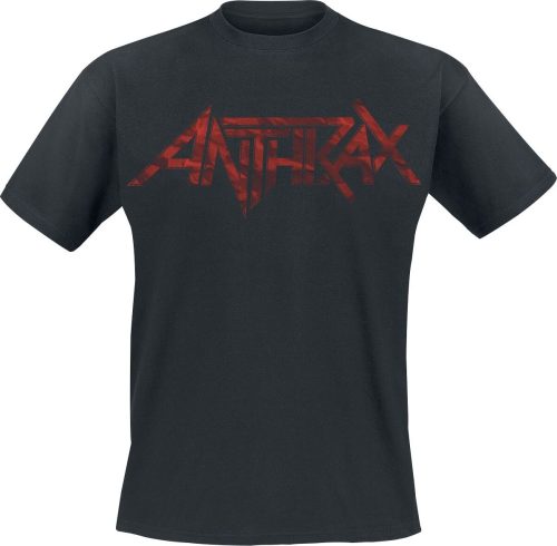 Anthrax Large Logo Tričko černá