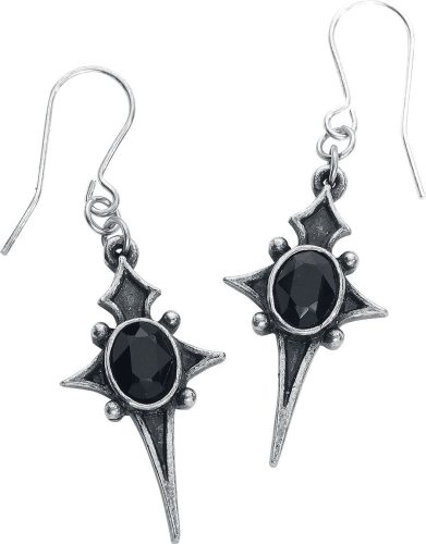 Alchemy Gothic Náušnice Star náušnice stríbrná