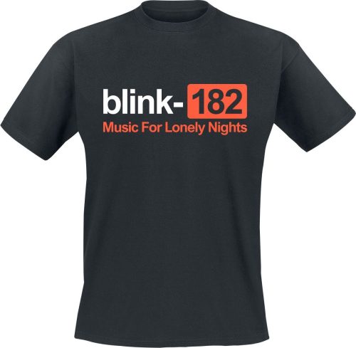 Blink-182 Lonely Nights Tričko černá