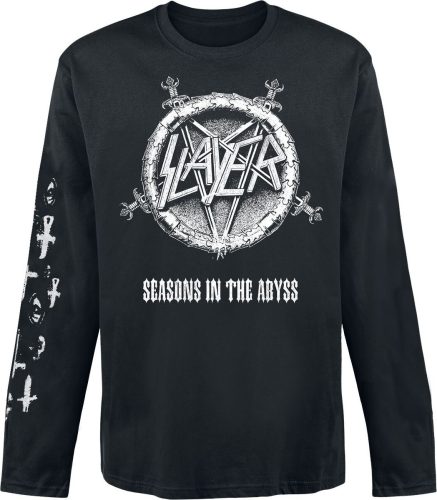 Slayer Seasons In The Abyss Tričko s dlouhým rukávem černá