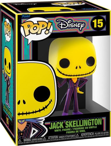 The Nightmare Before Christmas Vinylová figurka č. 15 Jack Skellington (Black Light) Sberatelská postava standard