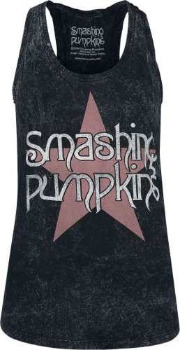 Smashing Pumpkins Star Logo Dámský top šedá